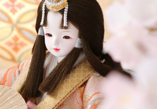 かわいいお顔のベルズキスの雛人形（お雛様）